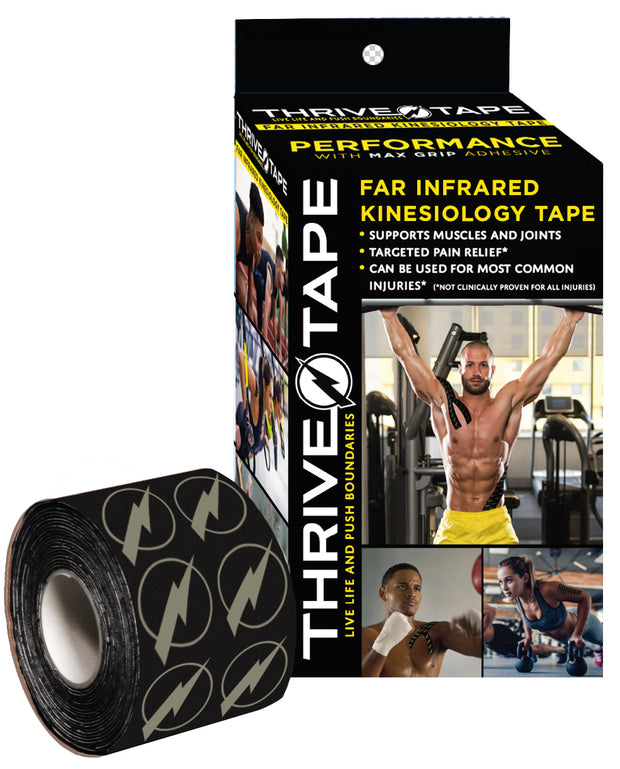 THRIVE TAPE "FAR INFRARED" KINESIOLOGY TAPE "PERFORMANCE MAX GRIP" - Thrive Tape - US Main (thrivetape.com)
